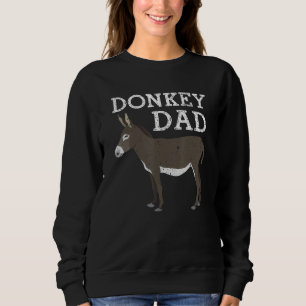 Moletom Engraçado Arte Donkey Para Pais Donkey Lover Mule
