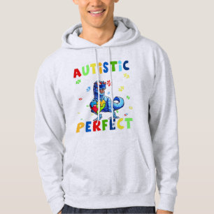 Moletom Engraçado Autismo cita "A Sociedade diz que sou A