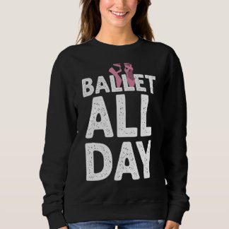 Moletom Engraçado Ballerina Para Meninas Balé Amantes Danc