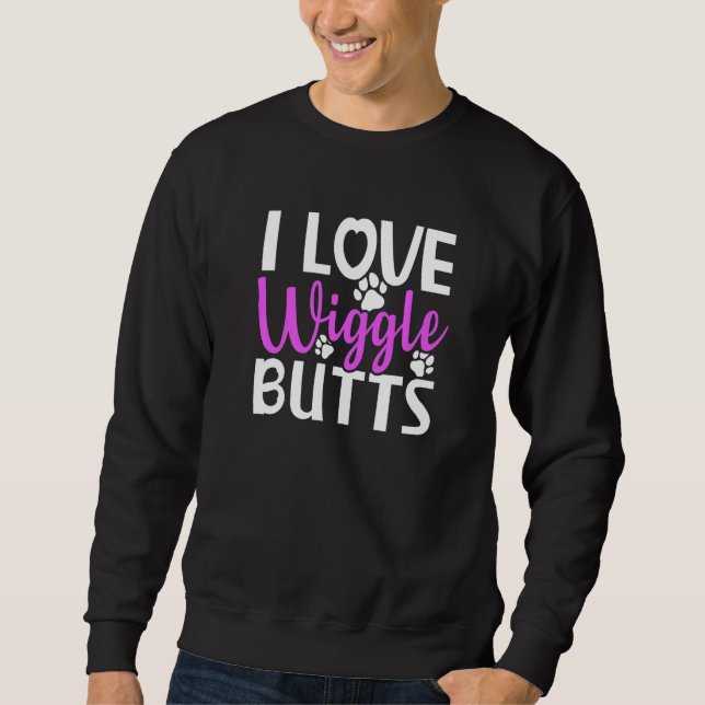 Moletom Engraçado Bumbuns Wiggle Cachorros Cachorros Propr (Frente)