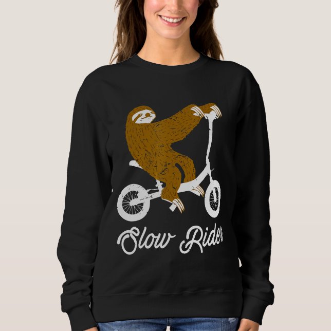 Moletom Engraçado Cavaleiro Lento, Bicho De Lama (Frente)
