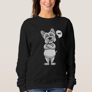 Moletom Engraçado com o cão Westie