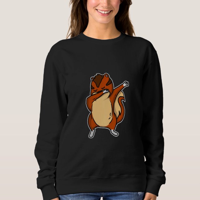 Moletom Engraçado Dab Dance Legal Squirrel (Frente)