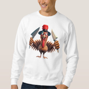 Moletom Engraçado Dia de Ação de Graças - Vingança da Turq