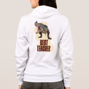 Moletom Engraçado Dinossaur Dino Melhor Professora