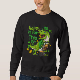 Moletom Engraçado Dinossauro T Rex Feliz Rua Pattrex Dia F