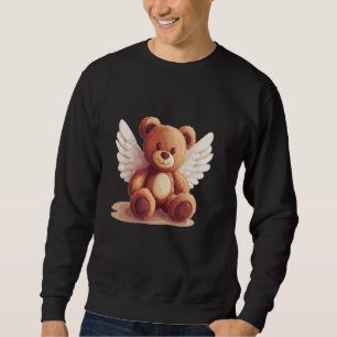 Moletom Engraçado e Legal Angel Teddy Bear para uma Tela C