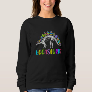Moletom Engraçado Eggasaurus Stegosaurus Egg Dinosaur Happ