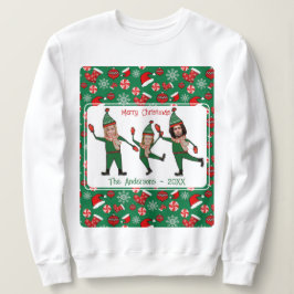 Moletom Engraçado Elf Sua Família Feia De Natal