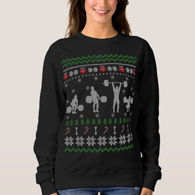 Moletom Engraçado Encantador De Natal Feio (Frente)