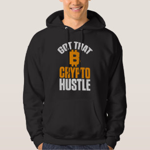 Moletom Engraçado. Engraçado... O Crypto Hustle Bitcoin