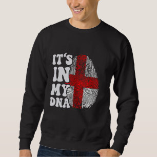 Moletom Engraçado, está no meu DNA, a bandeira da Geórgia,