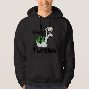 Moletom Engraçado, eu gosto de Tartarugas com Bebê Tartaru