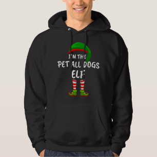 Moletom Engraçado, eu sou o Pet All Dogs Elf Chr