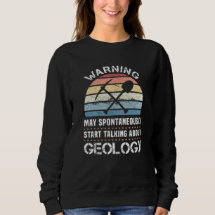 Moletom Engraçado Geology Sunset Gift para Geólogo