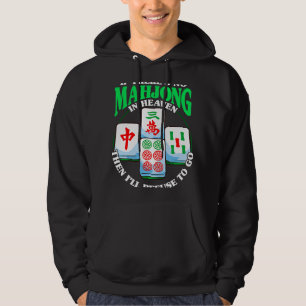 Moletom Engraçado jogo de Azulejo chinês Mahjong