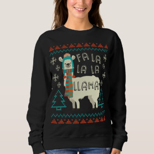Moletom Engraçado Llama Natal Sueco Estilo Alpaca Lover G