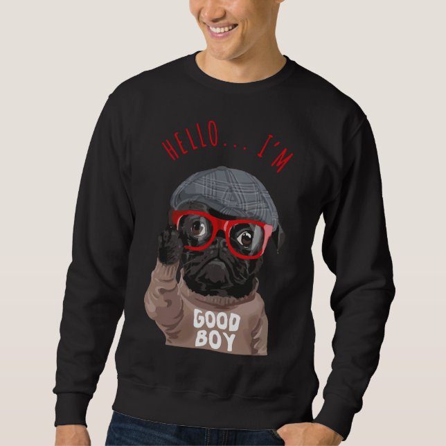 Moletom Engraçado Lover de Cachorro Pitbull Americano (Frente)