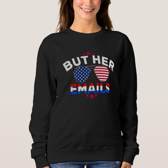 Moletom Engraçado Mas Seus Emails Citam Óculos De Sol Mas  (Frente)