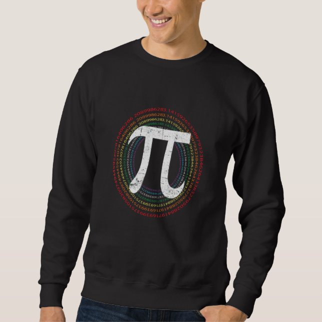 Moletom Engraçado Math Pi 3 14 Símbolo Número Math Science (Frente)