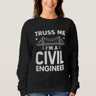 Moletom Engraçado me convencer Eu sou um engenheiro de pon
