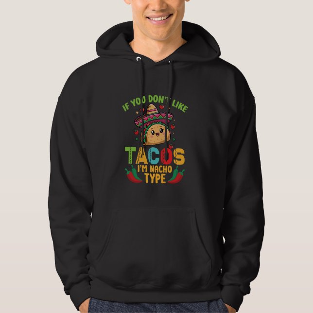 Moletom Engraçado México Taco Nacho Comida Lover Presente  (Frente)