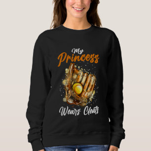Moletom Engraçado Minha Princesa Veste Limpa Jogador de So