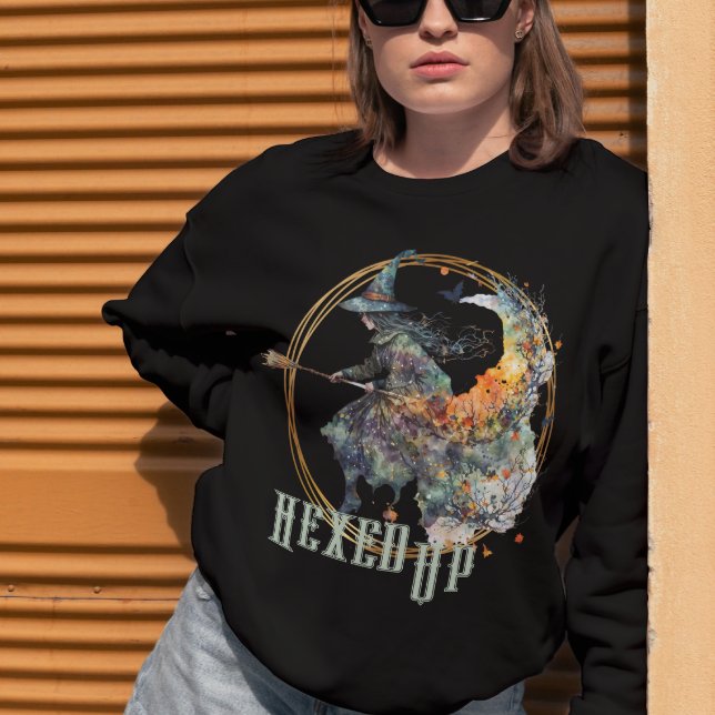 Moletom Engraçado Moleza de Água Feiticeiras Brocas (Criador carregado)