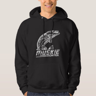 Moletom Engraçado Muskellunge Fish Muskie Hunter Musky Pes