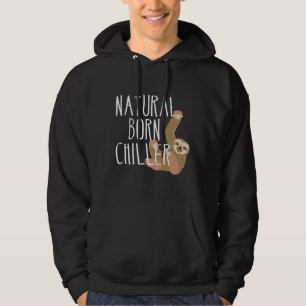 Moletom Engraçado Nascer natural Chiller Diversão Gag
