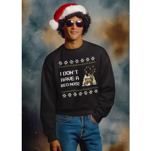 Moletom Engraçado Natal Humor Reindeer