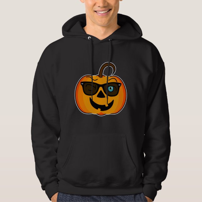 Moletom Engraçado piscar os olhos icônicos da Pumpkin no e (Frente)