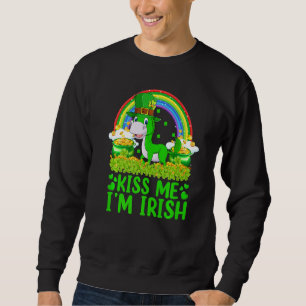 Moletom Engraçado Rainbow Beija-me Eu sou irlandês Mule Ru