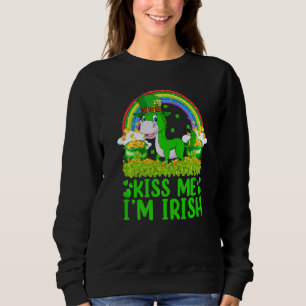 Moletom Engraçado Rainbow Beija-me Eu sou irlandês Mule Ru