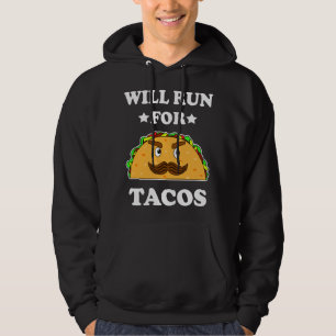 Moletom Engraçado Vai Correr Para Ilustração De Tacos