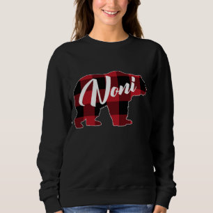 Moletom Engraçado Xadrez Vermelha Buffalo Bear Roupa, Dive