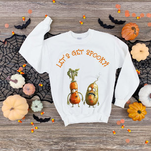 Moletom Engraçado zombie vegetais no Halloween