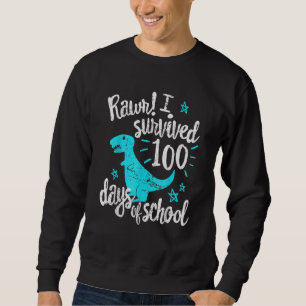 Moletom Ensino 100º Dia, Rawr I Sobreviveu 100 Dias