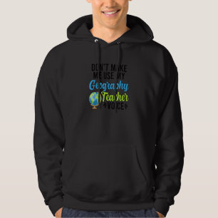 Moletom Ensino de Geografia de Professores de Geografia po