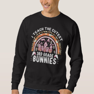 Moletom Ensino Os Mais Importantes Bunnies Do 3º Ano Feliz