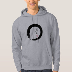 Moletom Enso com japonês para o "artista "