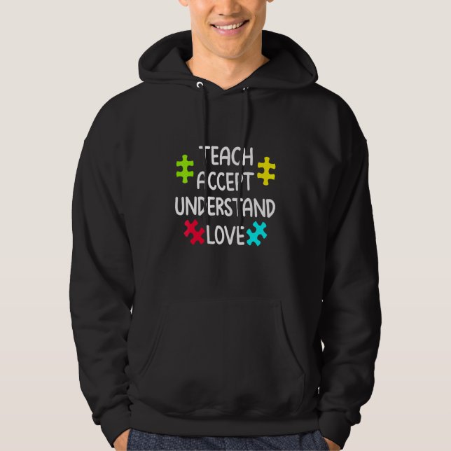 Moletom Entender o amor do conceito de ensino (Frente)