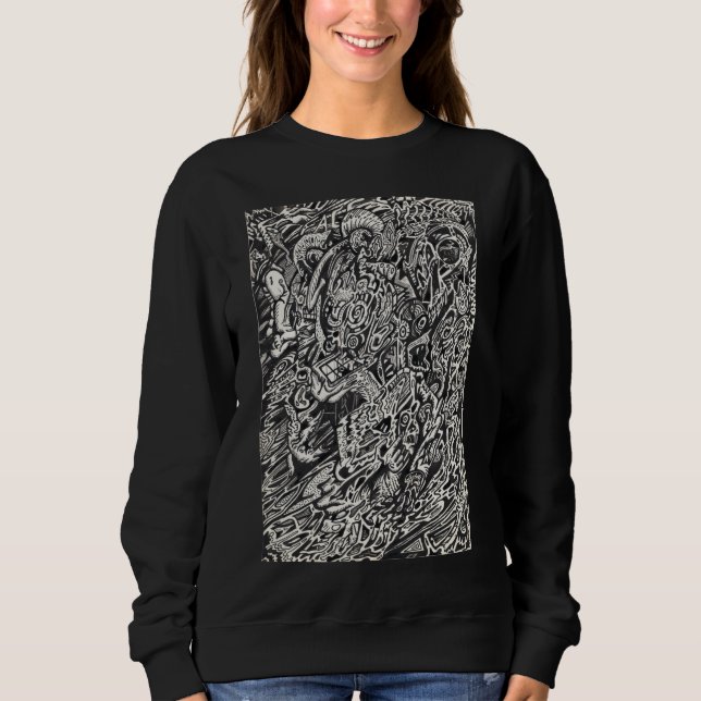 Moletom Enter, The Microdot Man  Sweatshirt (Frente)