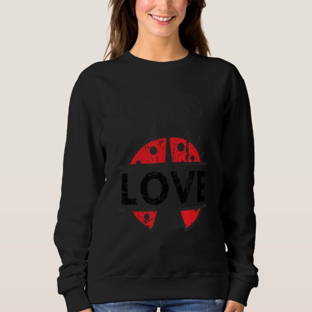 Moletom Entomologista Insect Love Ladybug (Frente)