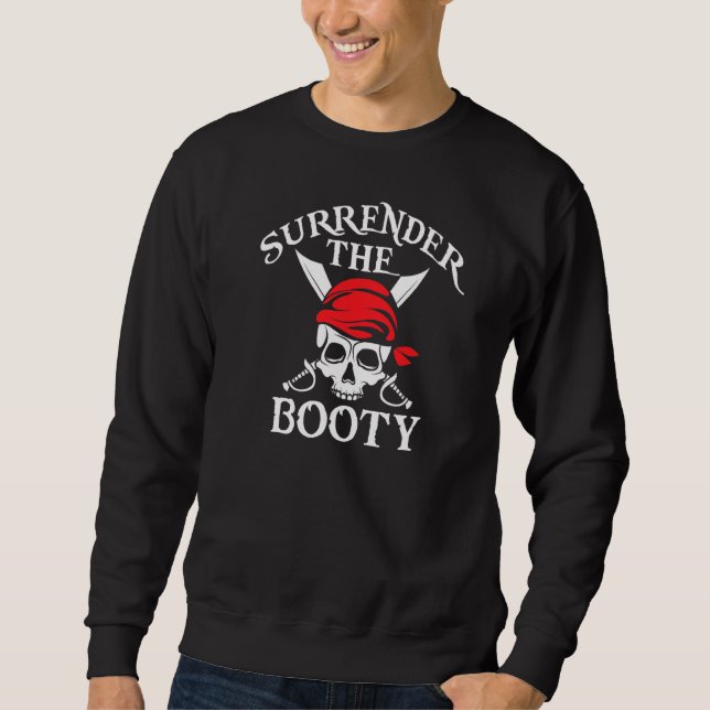 Moletom Entregar O Pirata De Booty 1 (Frente)