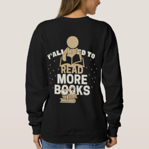 Moletom entusiasta da leitura, gente! Precisam ler mais li