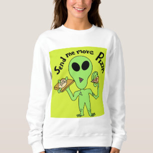 Moletom envie-me mais pizza ufo