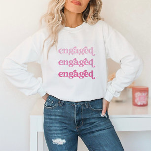 Moletom Envolvido   Texto Gradiente Rosa-Boho