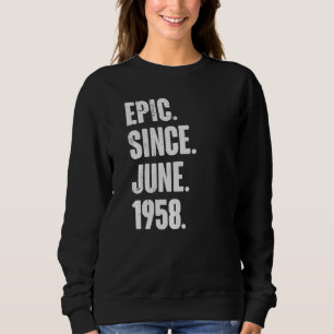 Moletom Epic De 64 Anos De Idade 64 Anos Desde Junho De 19