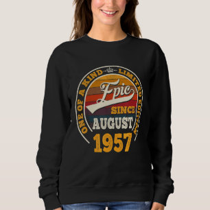 Moletom Epic Desde agosto de 1957, 65.º Aniversário Oferec